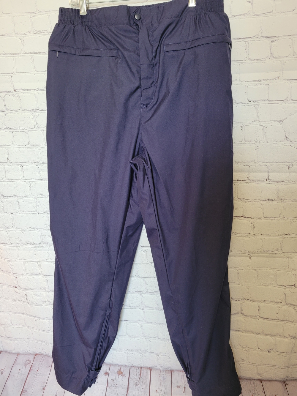 Mens Navy Blue Size XL PGA Tour Rain Golf Pants
